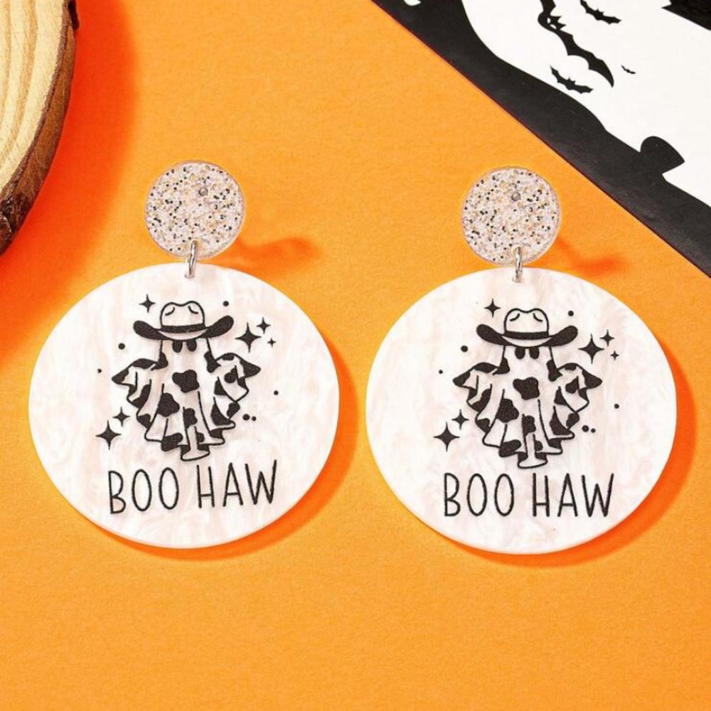 Boo Haw Ghost Earrings